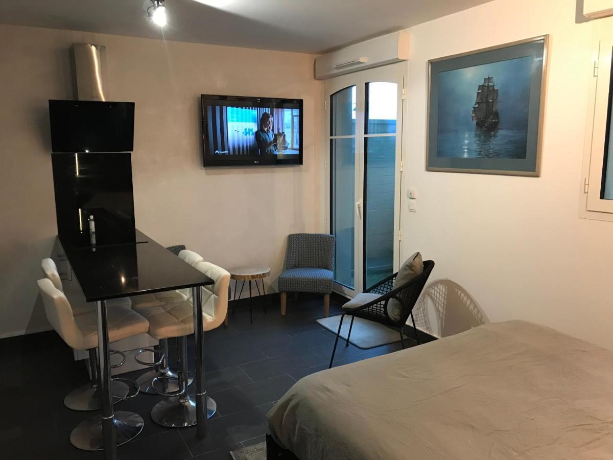 Studio Le Sillon Malouin Vue Mer Saint-Malo Exterior foto