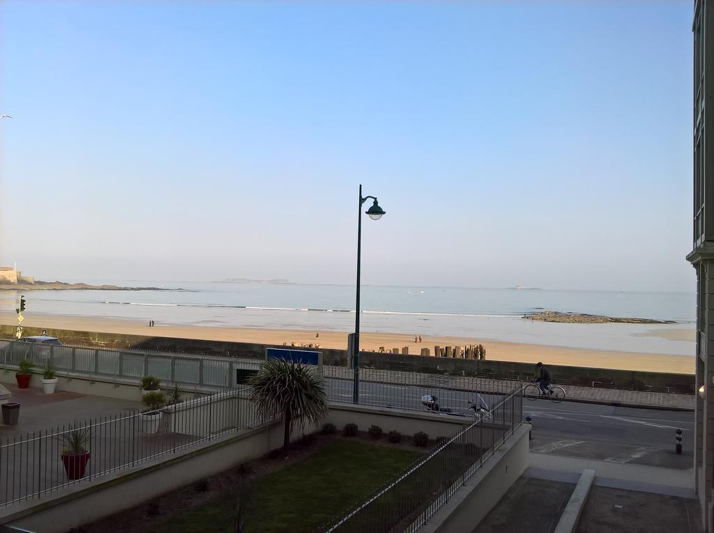 Studio Le Sillon Malouin Vue Mer Saint-Malo Exterior foto