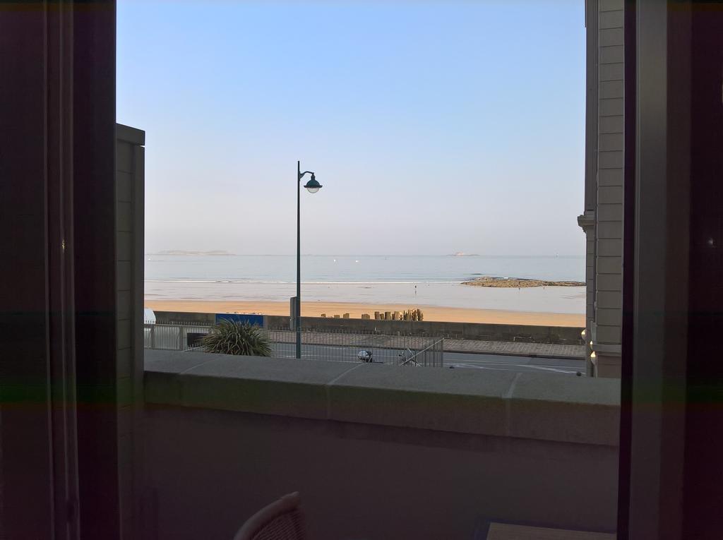 Studio Le Sillon Malouin Vue Mer Saint-Malo Exterior foto