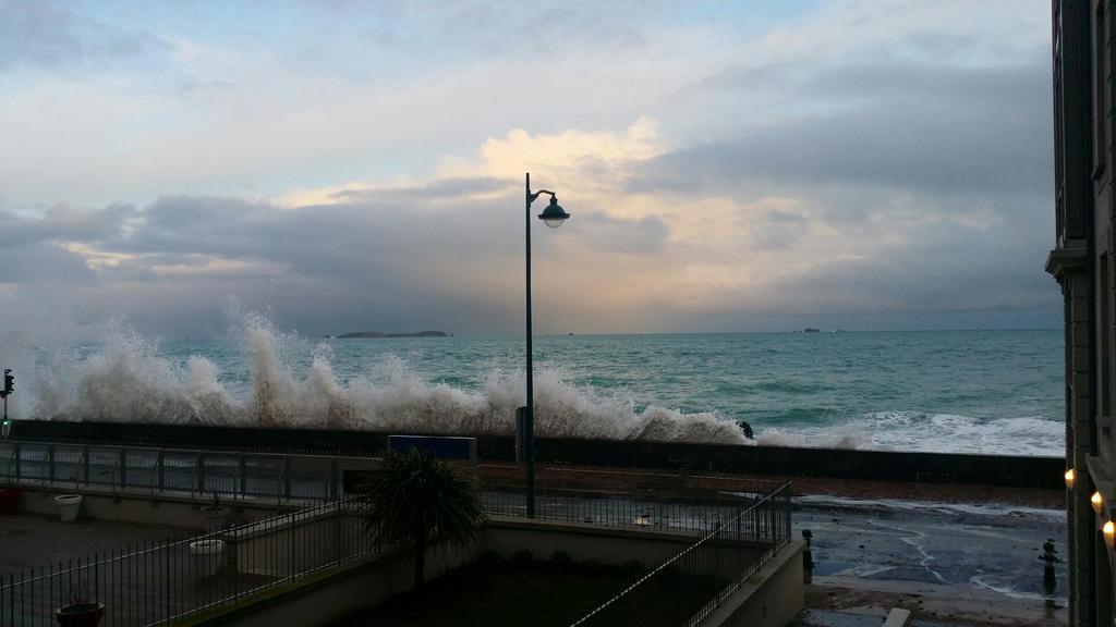 Studio Le Sillon Malouin Vue Mer Saint-Malo Exterior foto